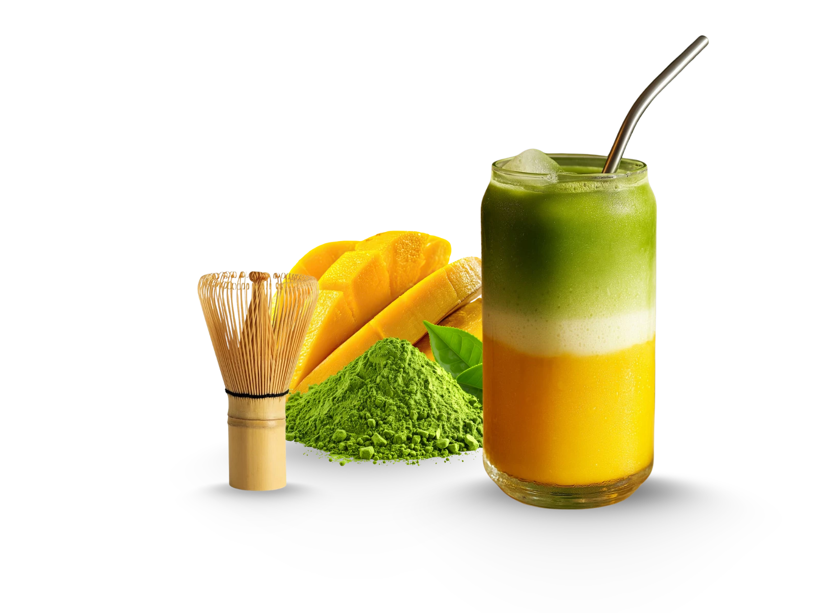 Mango Iced Matcha